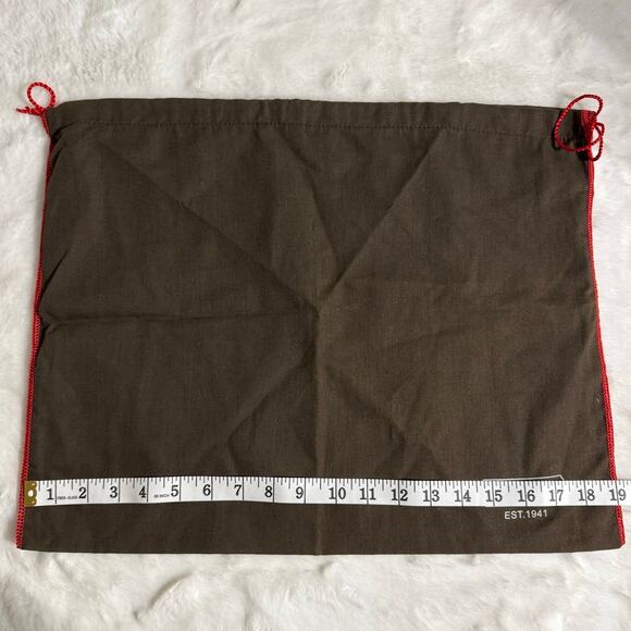 y2k COACH Brown Dust Bag - Picture 3 of 4